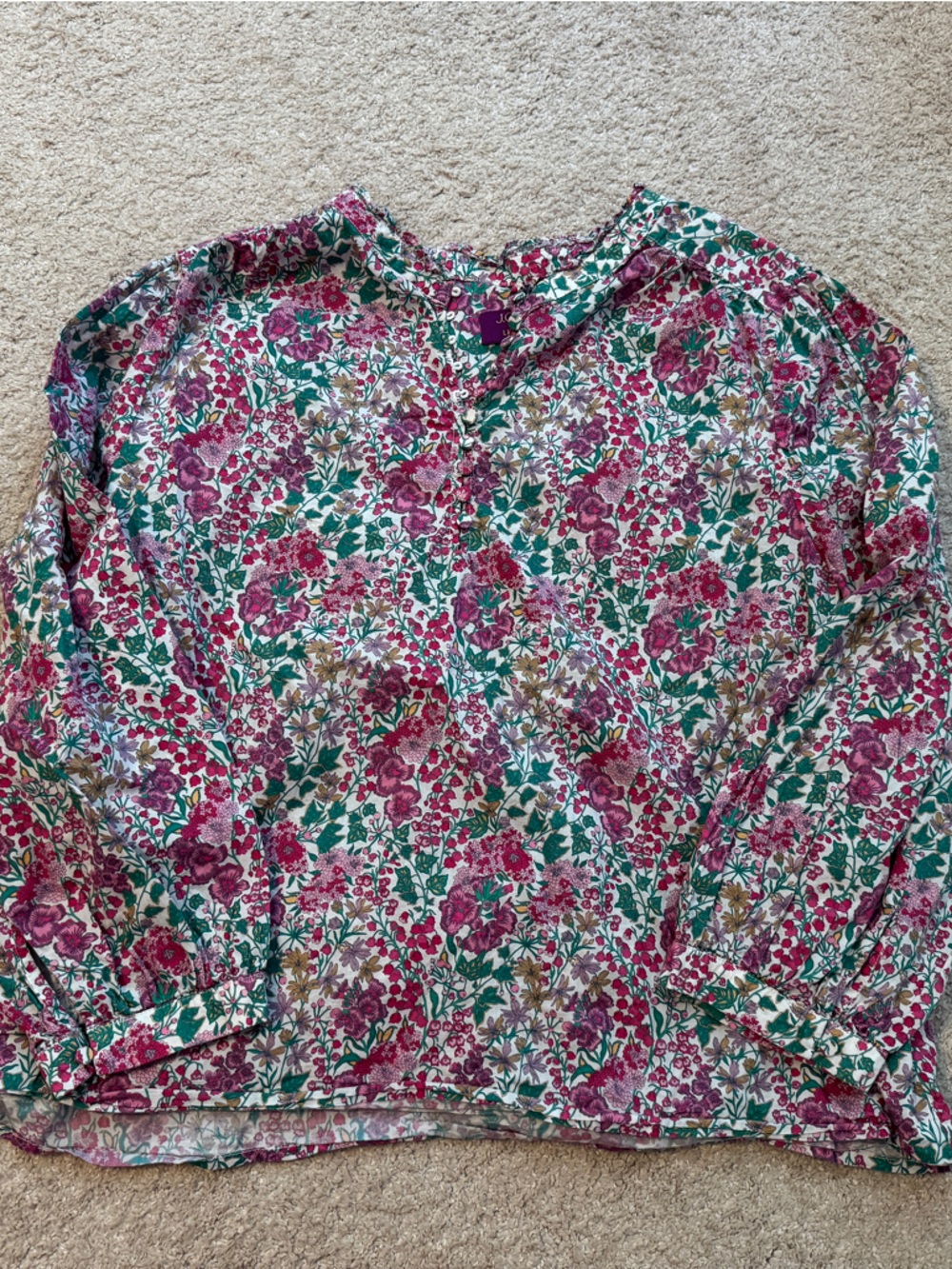 J. Crew Liberty London Blouse